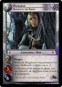 lotr tcg expanded middle earth halbarad ranger of the north