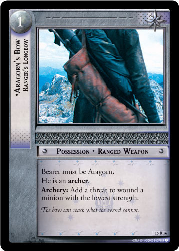 Aragorn's Bow, Ranger's Longbow
