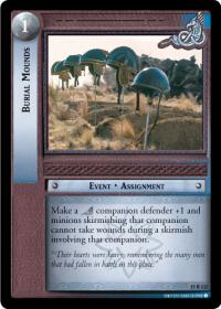 lotr tcg the hunters burial mounds