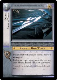 lotr tcg rise of saruman narsil forged by telchar