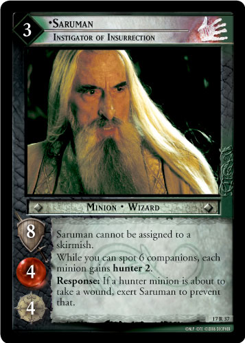Saruman, Instigator of Insurrection