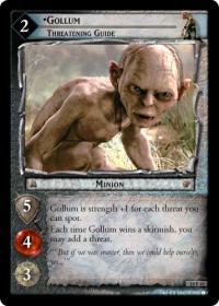 lotr tcg ages end gollum threatening guide