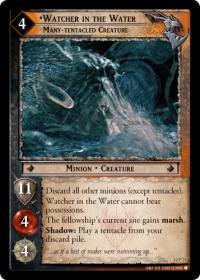 lotr tcg ages end watcher in the water many tentacled creature