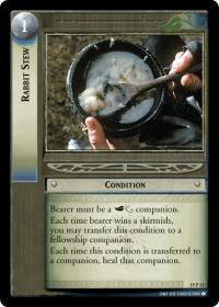 lotr tcg ages end rabbit stew