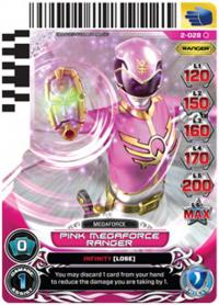 power rangers guardians of justice pink megaforce ranger 028