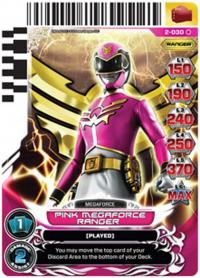 power rangers guardians of justice pink megaforce ranger 030