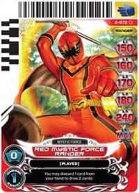 power rangers guardians of justice red mystic force ranger 072