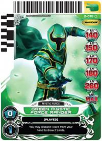 power rangers guardians of justice green mystic force ranger 076