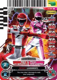 power rangers legends unite red and pink overdrive rangers 041