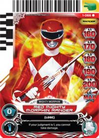 power rangers rise of heroes red mighty morphin ranger 066