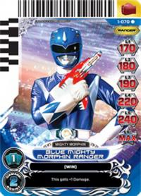 power rangers rise of heroes blue mighty morphin ranger 070