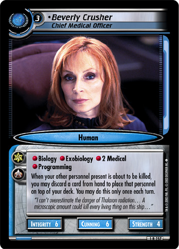 Beverly Crusher, Chief Medical Officer