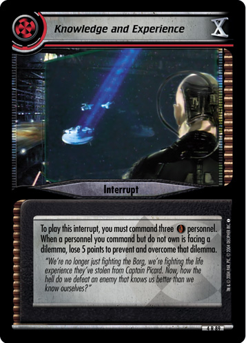Knowledge and Experience (Foil)