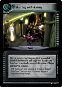 star trek 2e reflections 2 0 bustling with activity foil