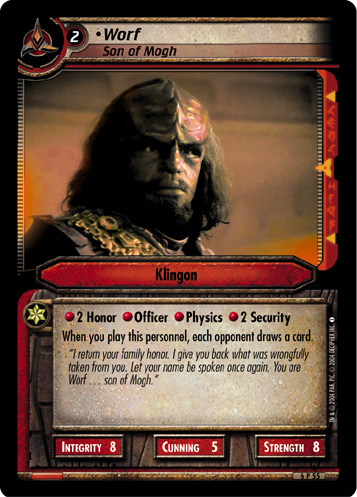 Worf, Son of Mogh (FOIL)
