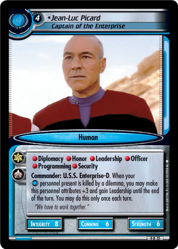 Jean-Luc Picard, Captain of the Enterprise