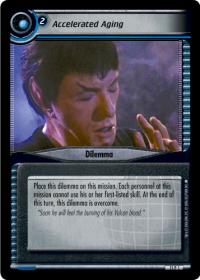star trek 2e genesis collection accelerated aging