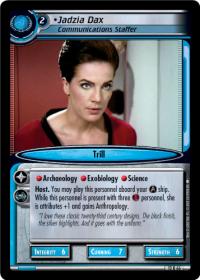 star trek 2e these are the voyages jadzia dax communications staffer