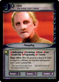 star trek 2e what you leave behind odo the great link s savior foil