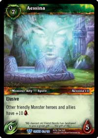 warcraft tcg crown of the heavens aessina
