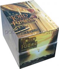 lotr tcg lotr booster boxes ages end sealed booster box