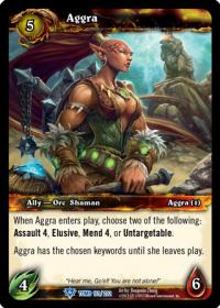 warcraft tcg tomb of the forgotten aggra