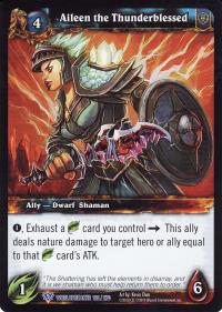 warcraft tcg worldbreaker aileen the thunderblessed