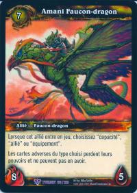 warcraft tcg twilight of dragons foreign amani dragonhawk french