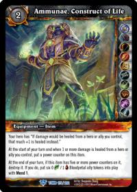 warcraft tcg tomb of the forgotten ammunae construct of life