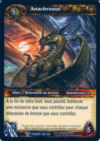 warcraft tcg twilight of dragons foreign anachronos french