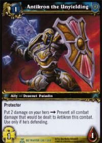 warcraft tcg archives antikron the unyielding