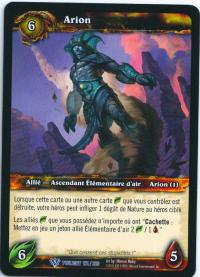 warcraft tcg twilight of dragons foreign arion french
