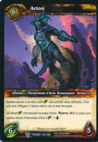 warcraft tcg twilight of dragons foreign arion italian
