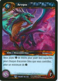 warcraft tcg twilight of dragons foreign arygos french