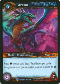 warcraft tcg twilight of dragons foreign arygos spanish