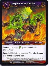 warcraft tcg worldbreaker foreign aspect of the wild french