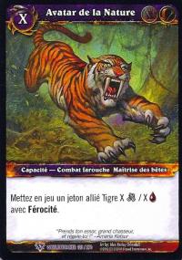 warcraft tcg worldbreaker foreign avatar of the wild french