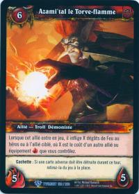 warcraft tcg twilight of dragons foreign azami tal the flamebender french