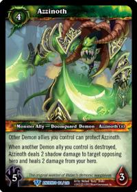 warcraft tcg war of the ancients azzinoth
