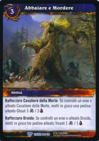 warcraft tcg crown of the heavens foreign bark and bite italian