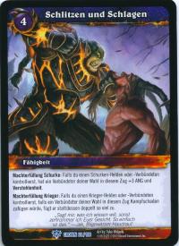 warcraft tcg crown of the heavens foreign bash and slash german