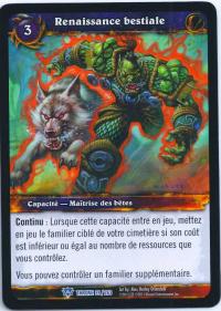 warcraft tcg throne of the tides french bestial revival french