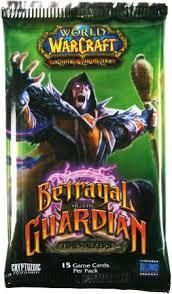 warcraft tcg warcraft sealed product betrayal of the guardian booster pack