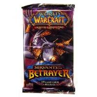 warcraft tcg warcraft sealed product servants of the betrayer booster pack
