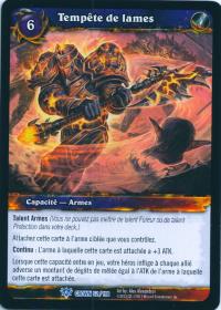 warcraft tcg crown of the heavens foreign bladestorm french
