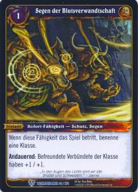 warcraft tcg worldbreaker foreign blessing of the kindred german