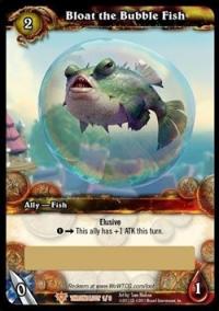 warcraft tcg loot cards bloat the bubble fish loot