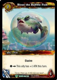 warcraft tcg throne of the tides bloat the bubble fish