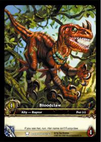 warcraft tcg extended art bloodclaw ea