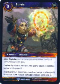warcraft tcg crown of the heavens foreign borrowed time french